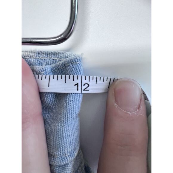 Vintage Pepsi Cola Womens Jeans 24x28 Made In USA Mom 80s Light Wash High Rise - Picture 10 of 15